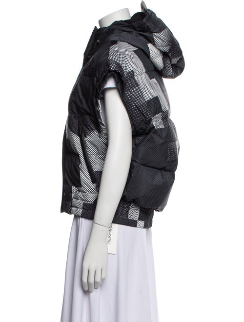 Templa Plaid Print Down Jacket