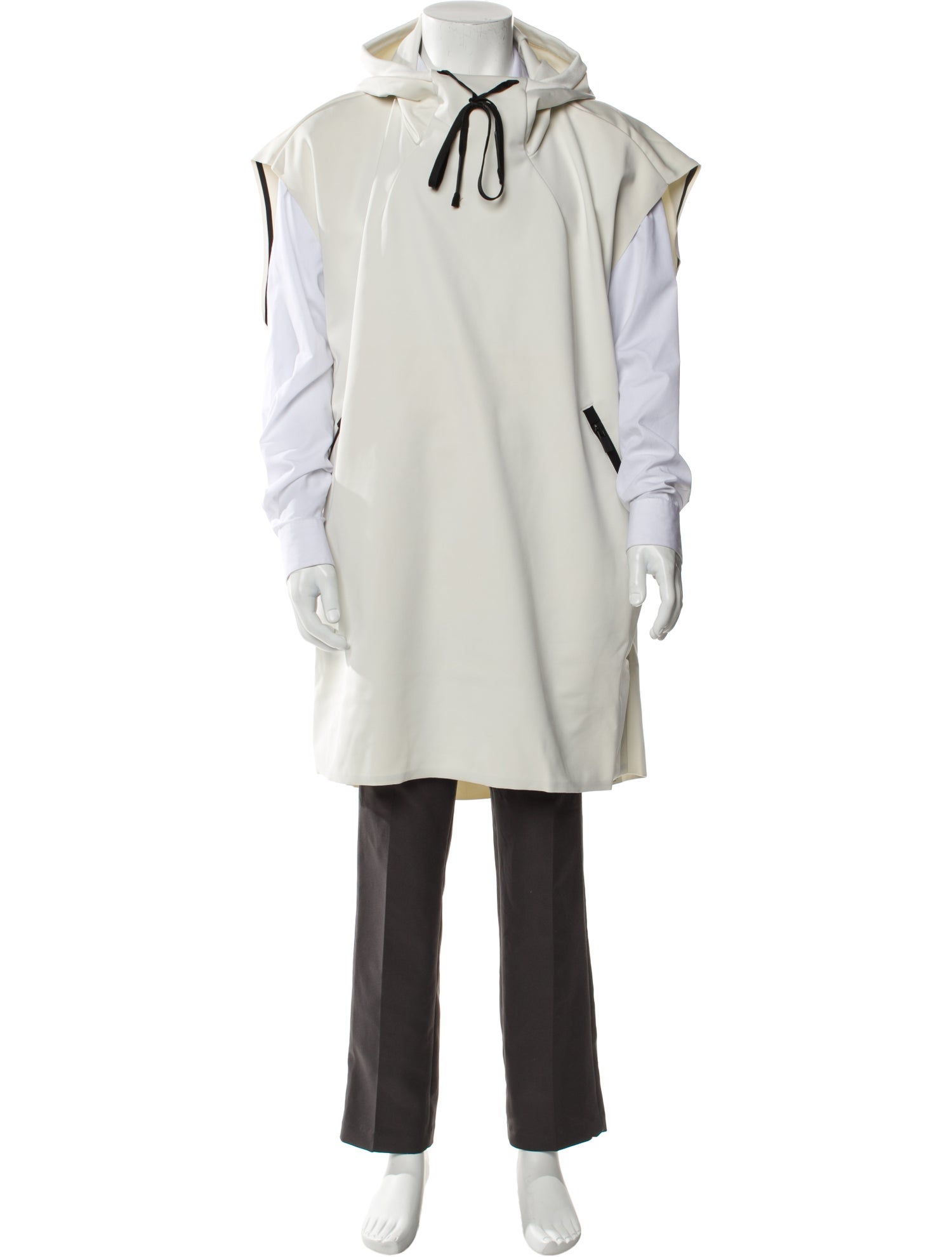 Templa Crew Neck Sleeveless Hoodie