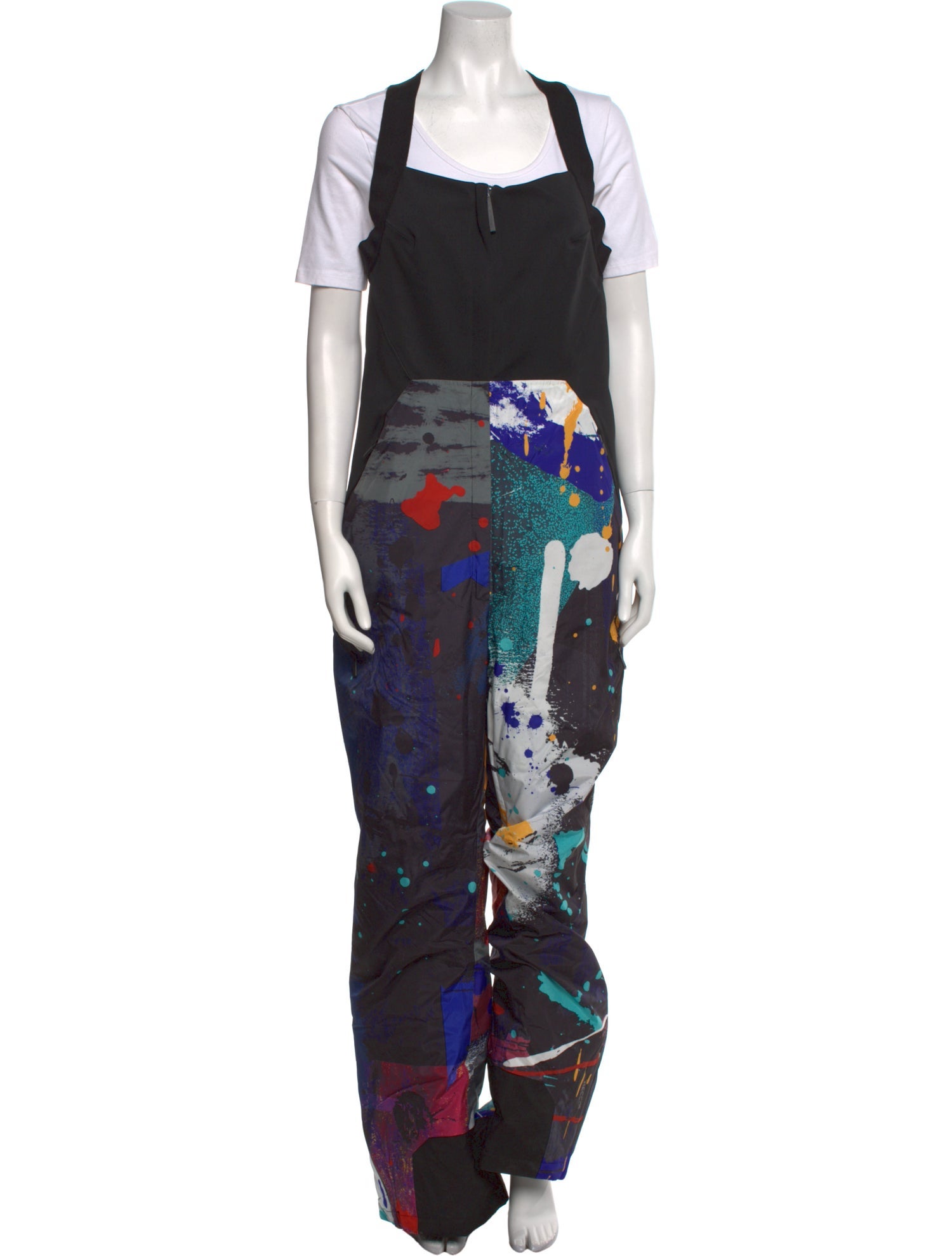 Templa Printed Scoop Neck Jumpsuit