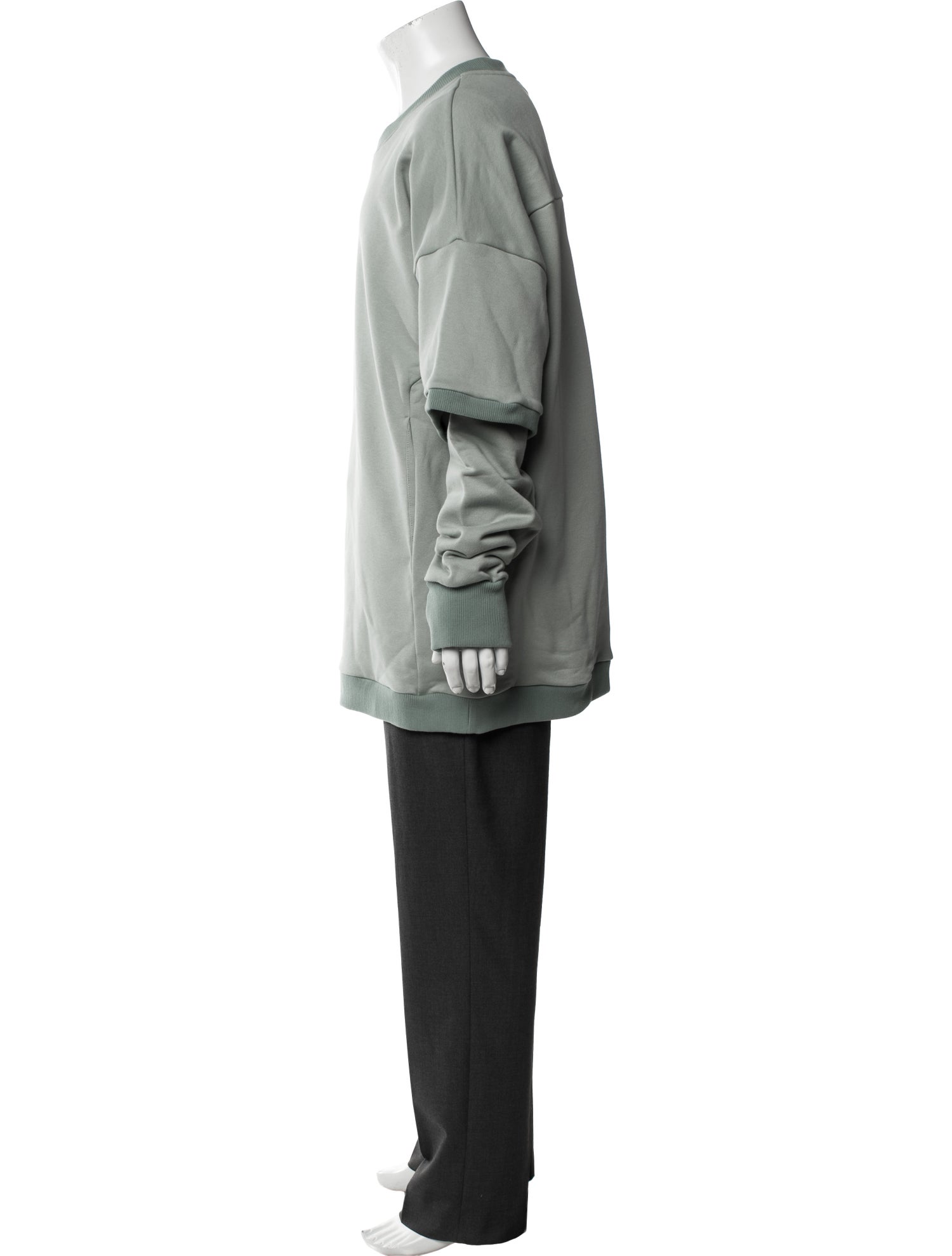 Templa Striped Crew Neck Sweatshirt