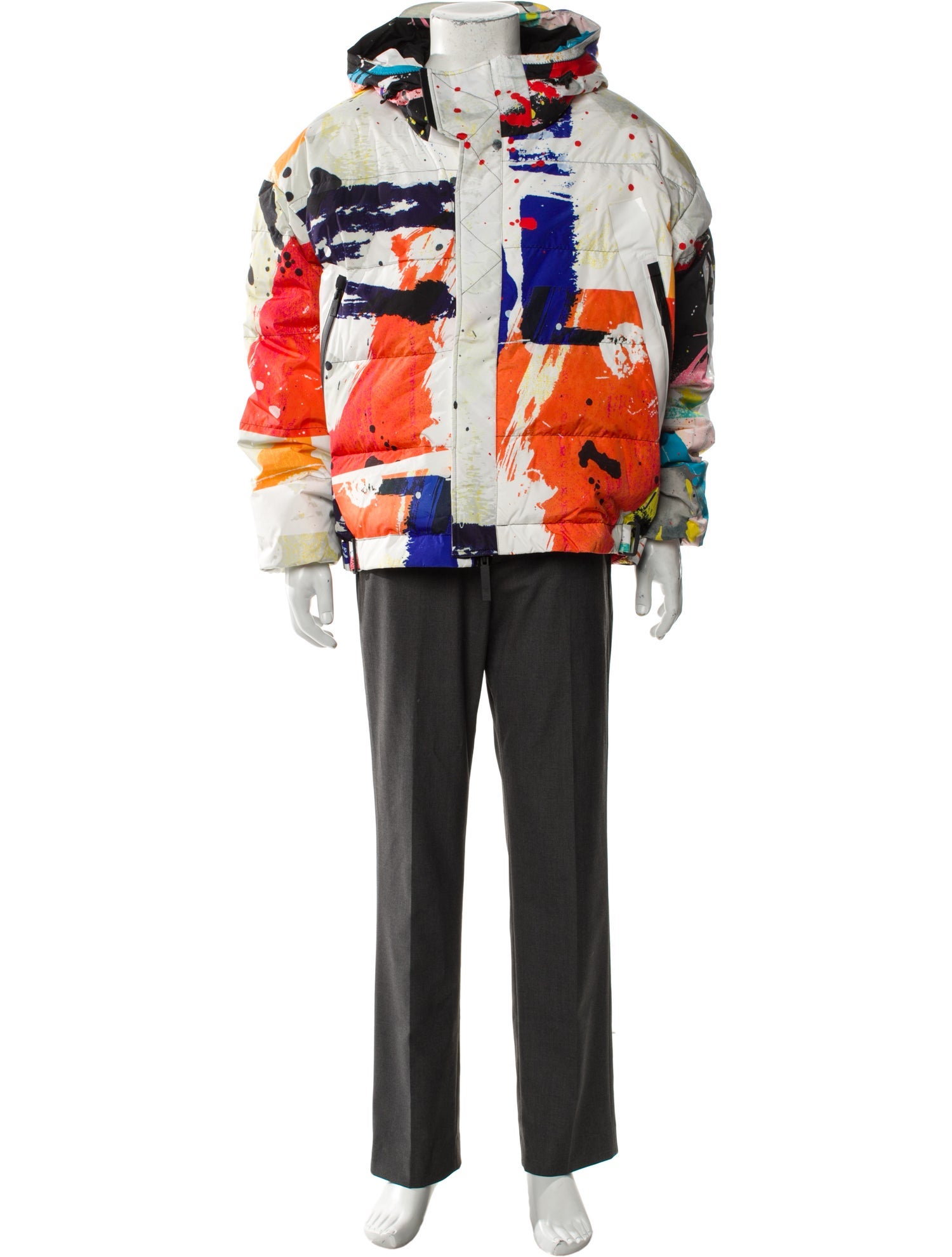 Templa Graphic Print Parka