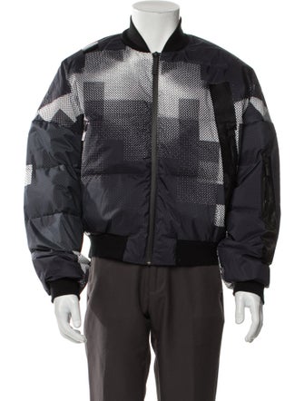 Templa Graphic Print Bomber Jacket