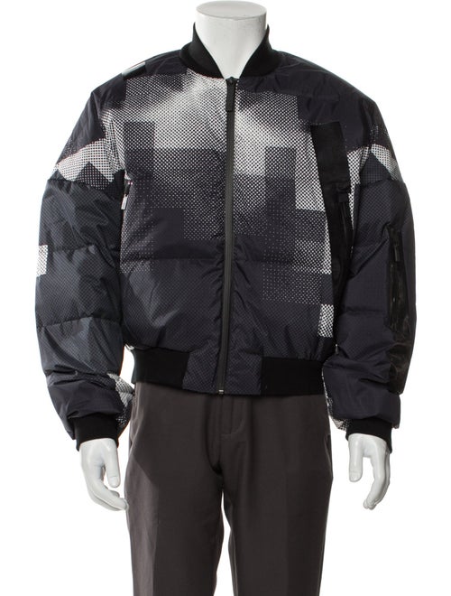 Templa Graphic Print Bomber Jacket