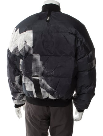 Templa Graphic Print Bomber Jacket