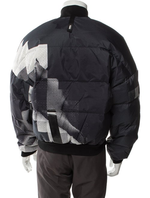 Templa Graphic Print Bomber Jacket
