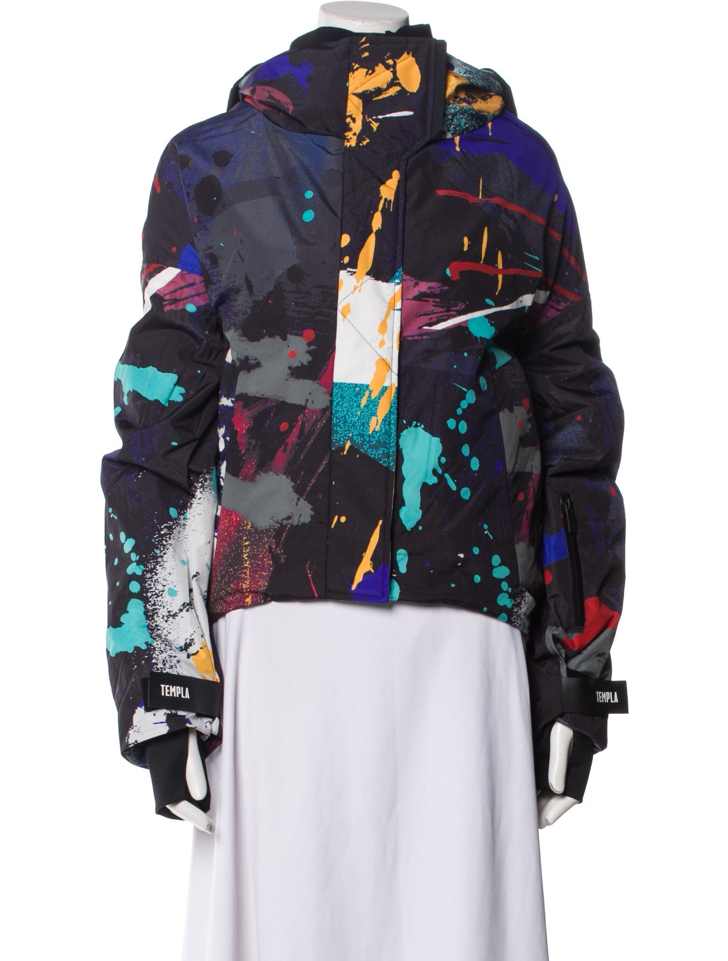 Templa Printed Bomber Jacket