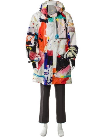 Templa Outerwear Graphic Print Parka S