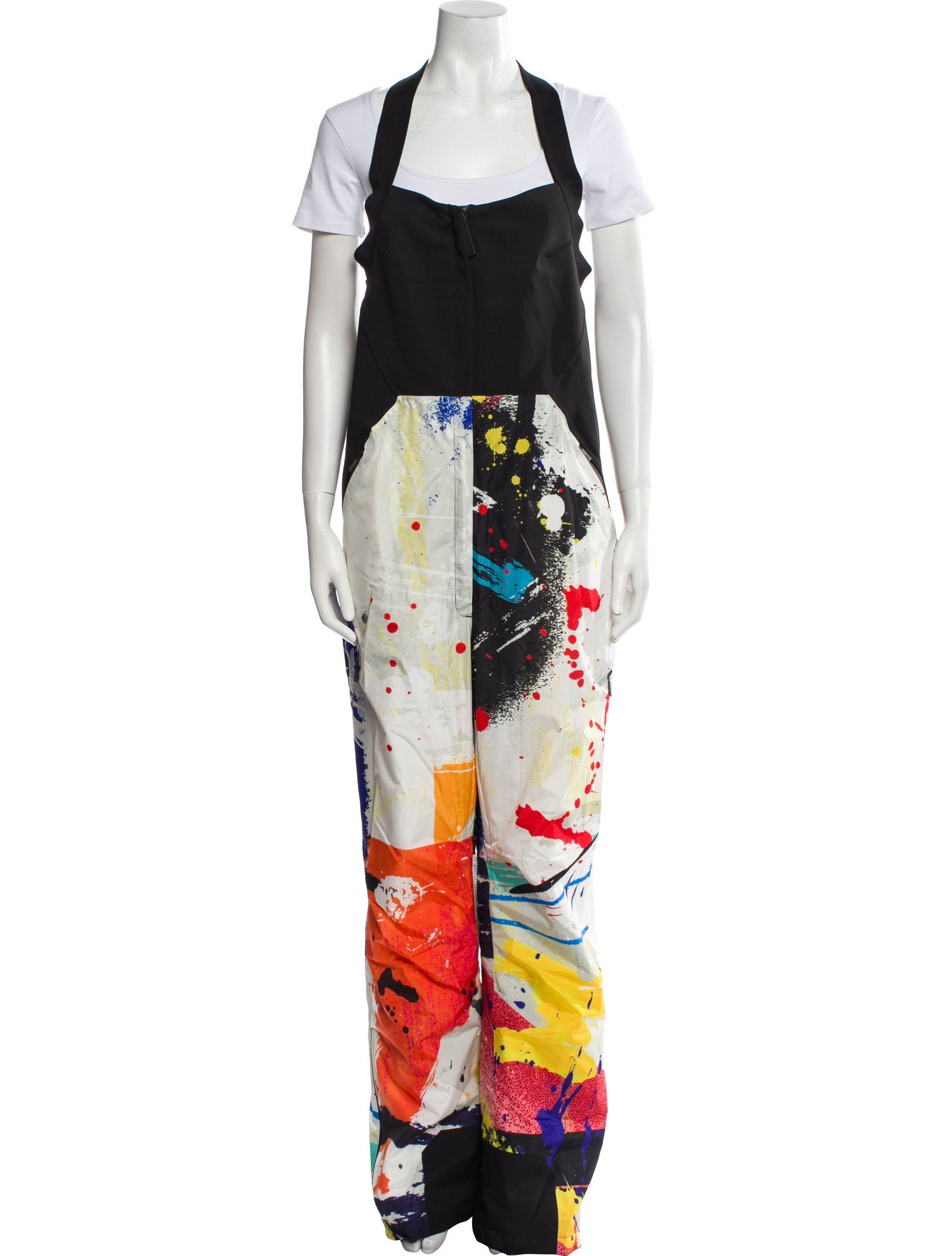 Templa Printed Square Neckline Jumpsuit w/ Tags