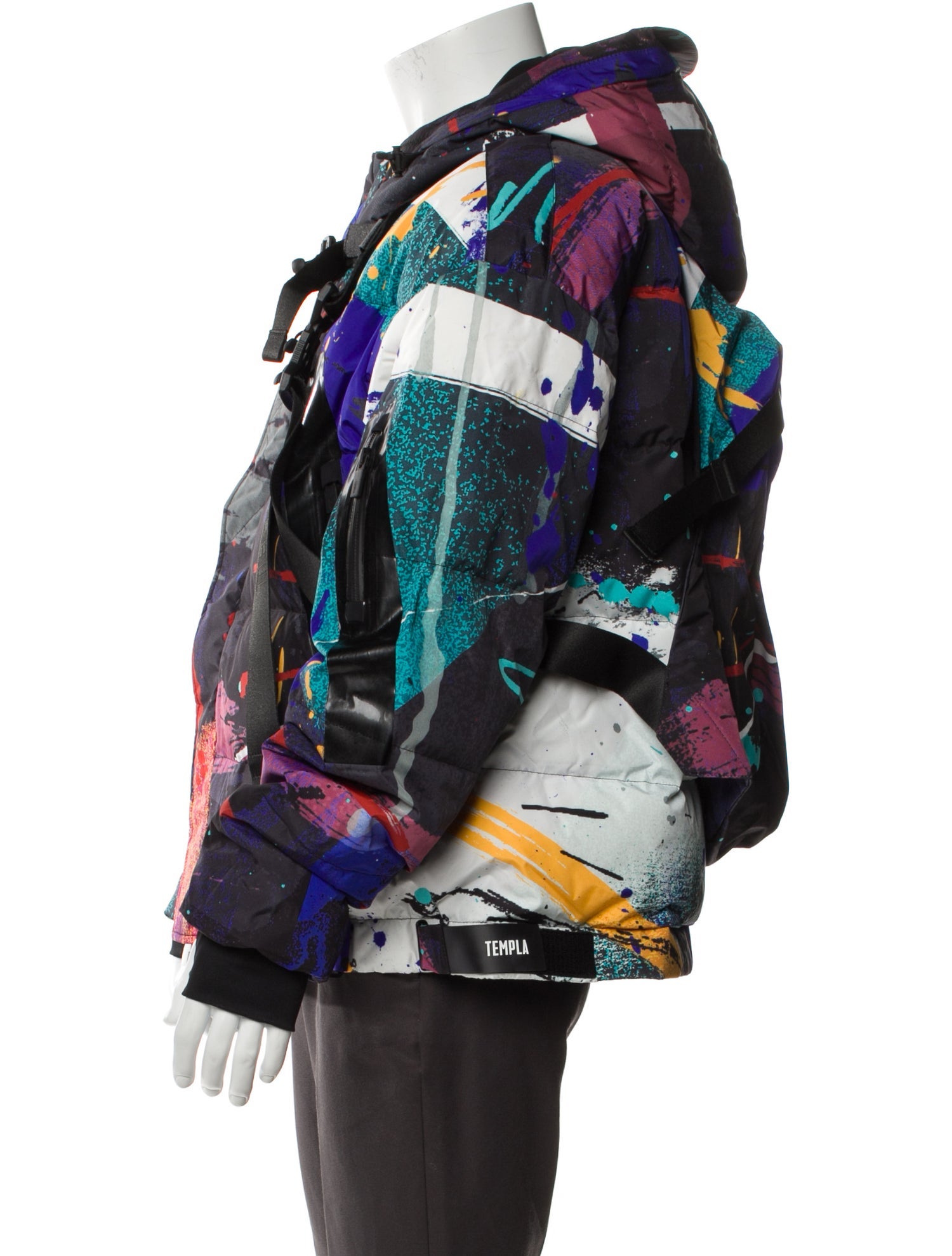 Templa Printed Puffer Coat w/ Tags