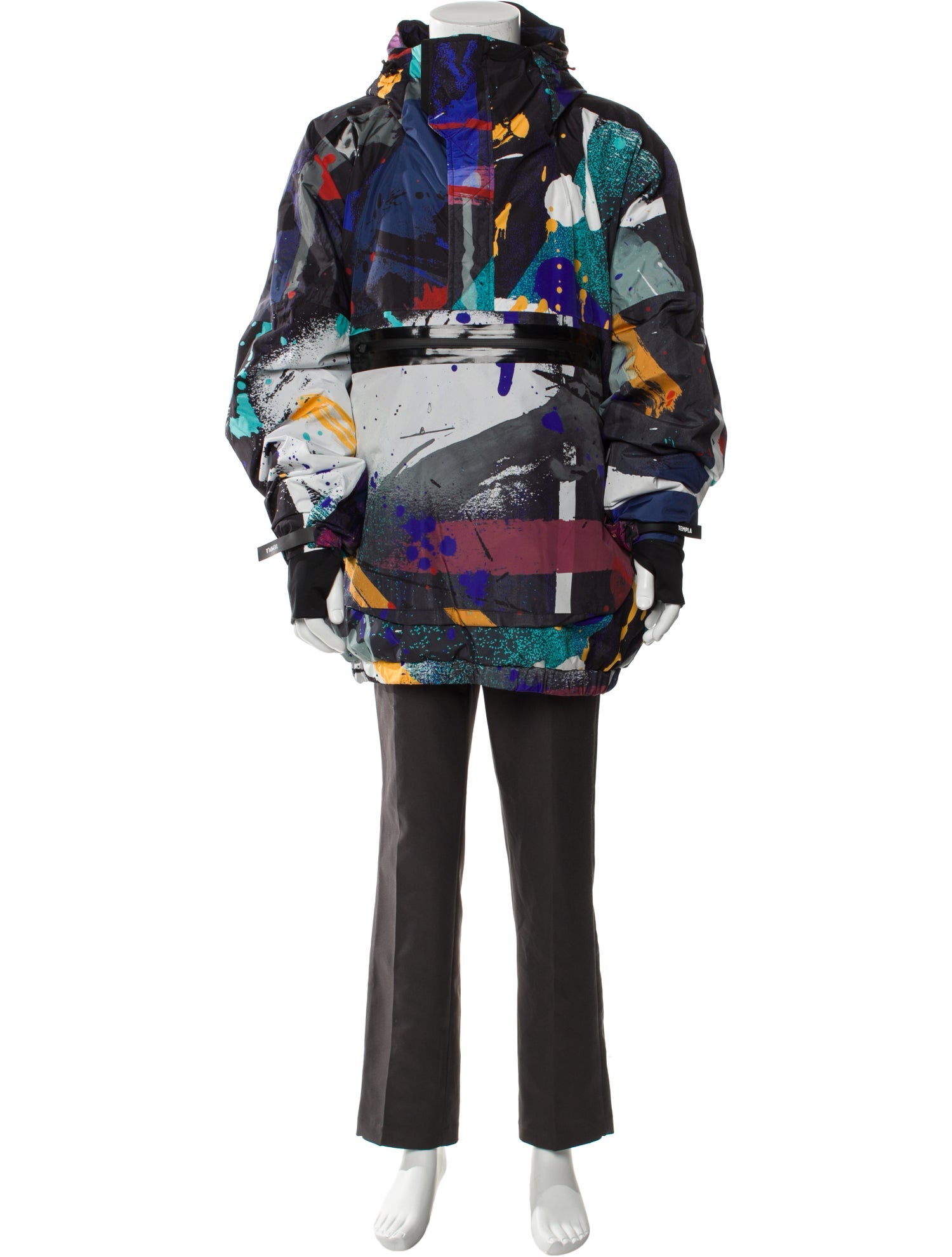 Templa Graphic Print Parka w/ Tags