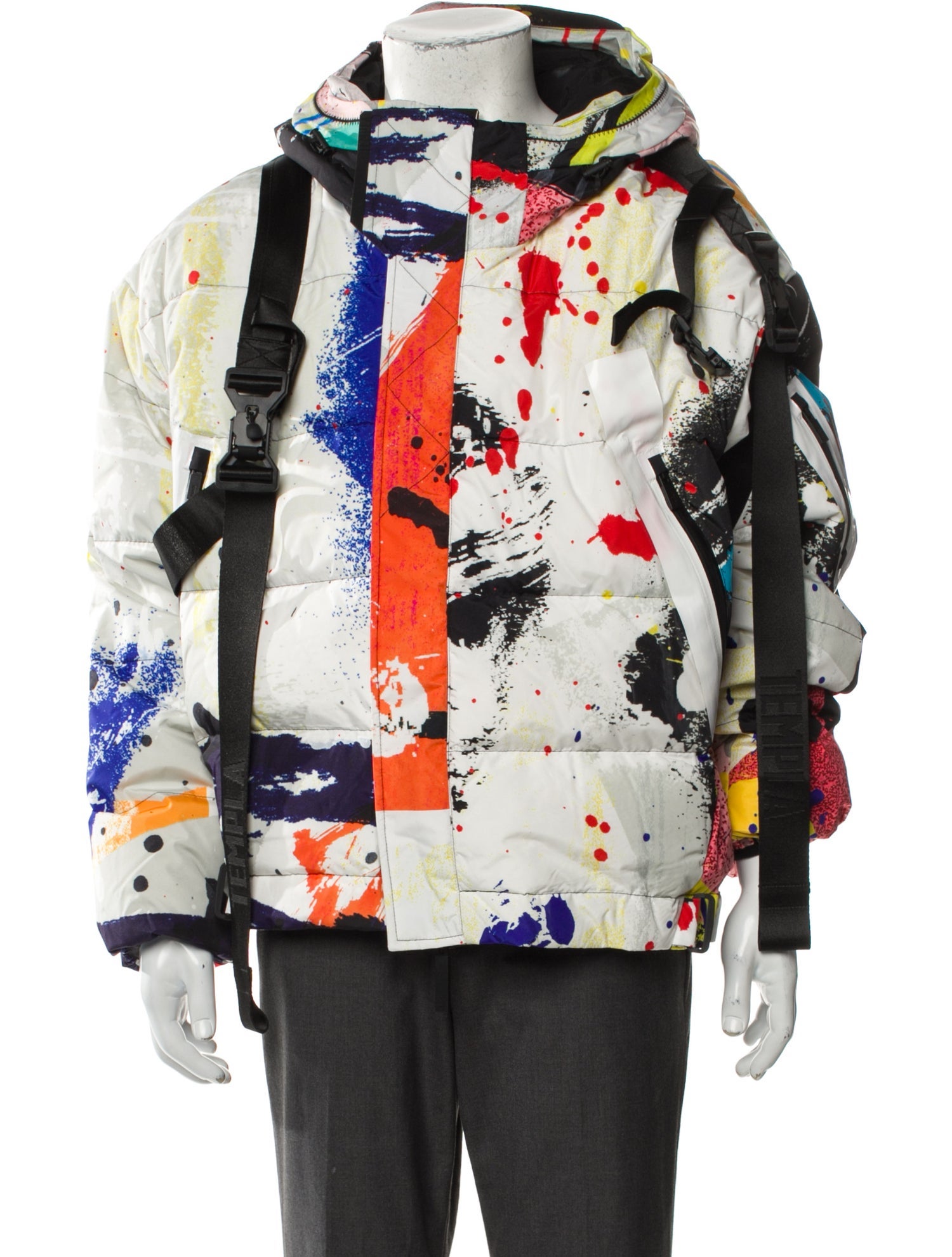 Templa Graphic Print Parka w/ Tags