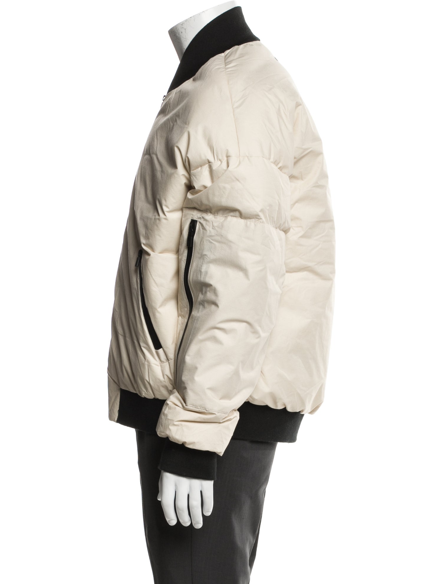 Templa Colorblock Pattern Bomber Jacket