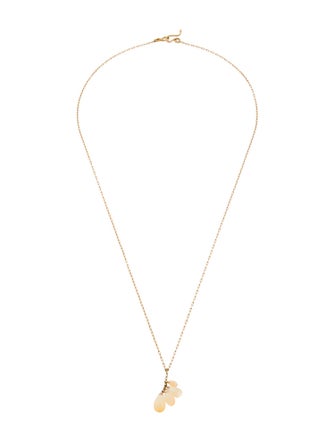 Ten Thousand Things 18K Opal Cluster Pendant Necklace