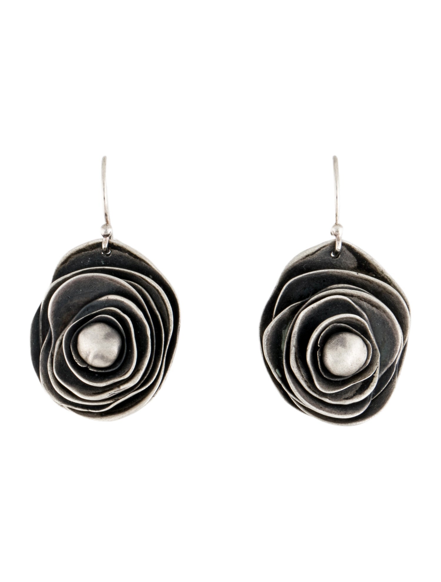 Ten Thousand Things Cabbage Rose Drop Earrings