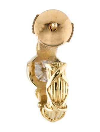 Theo Fennell 18K Diamond Hoop Earring