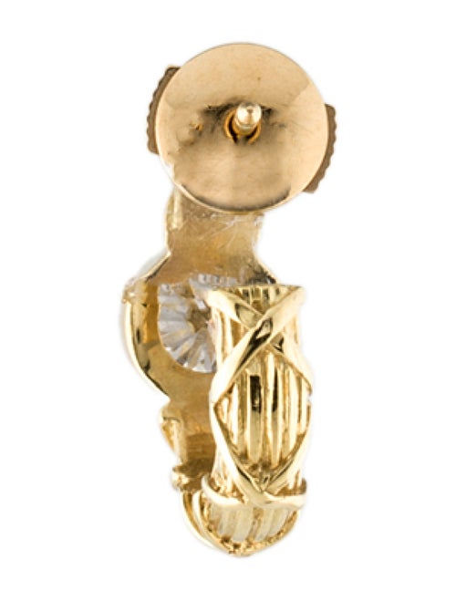 Theo Fennell 18K Diamond Hoop Earring