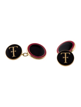 Theo Fennell Enamel Cufflinks