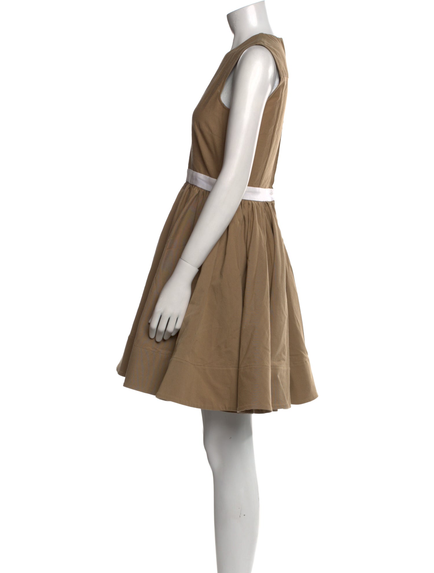 Ter et Bantine Crew Neck Mini Dress