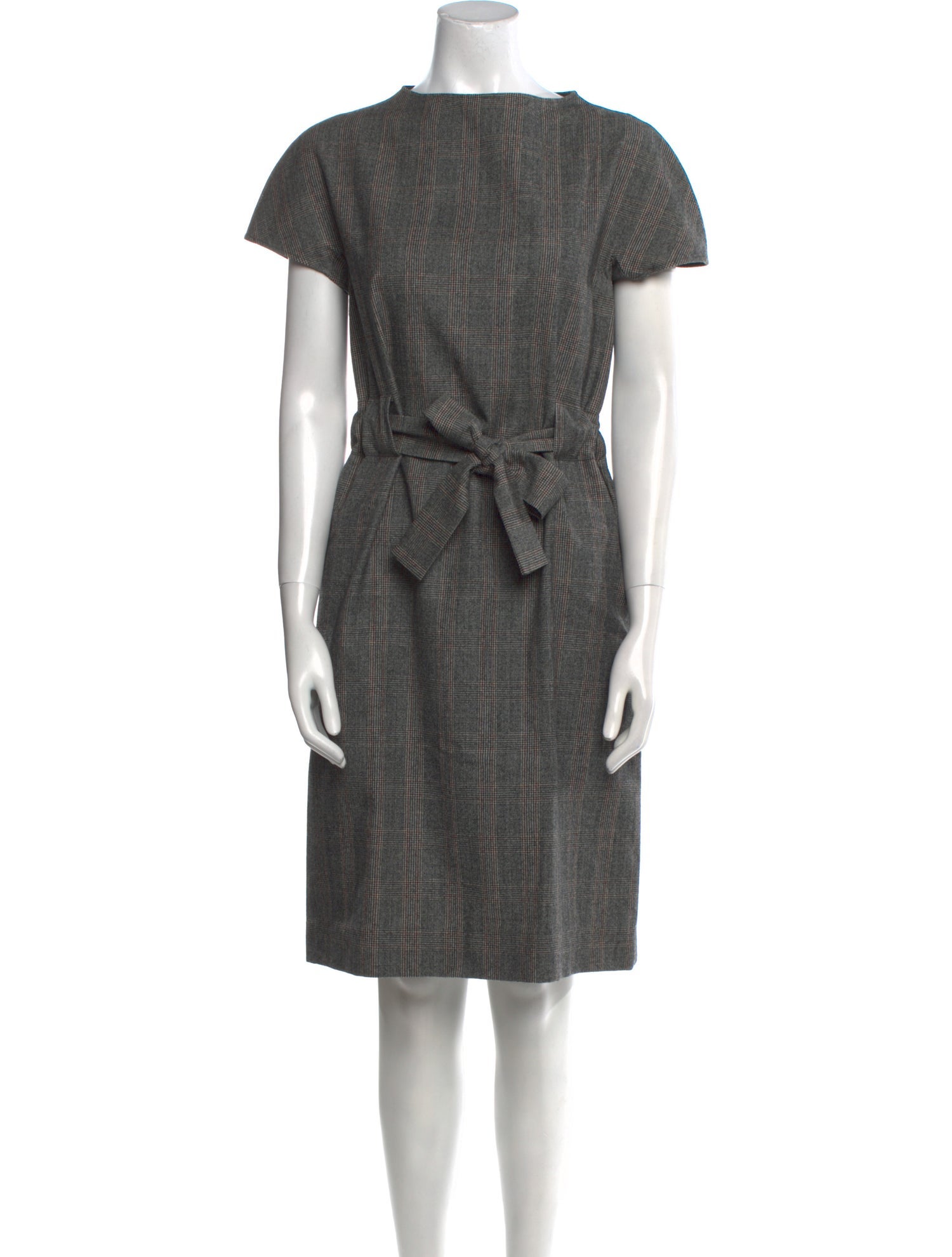 Ter et Bantine Wool Knee-Length Dress