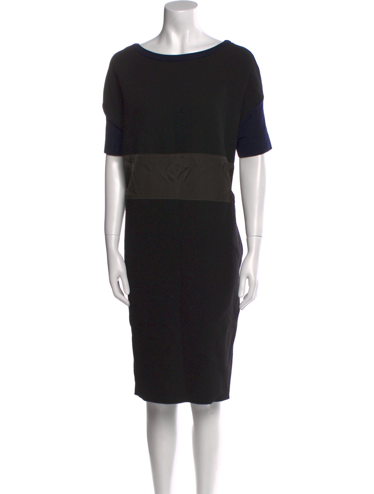 Ter et Bantine Wool Knee-Length Dress