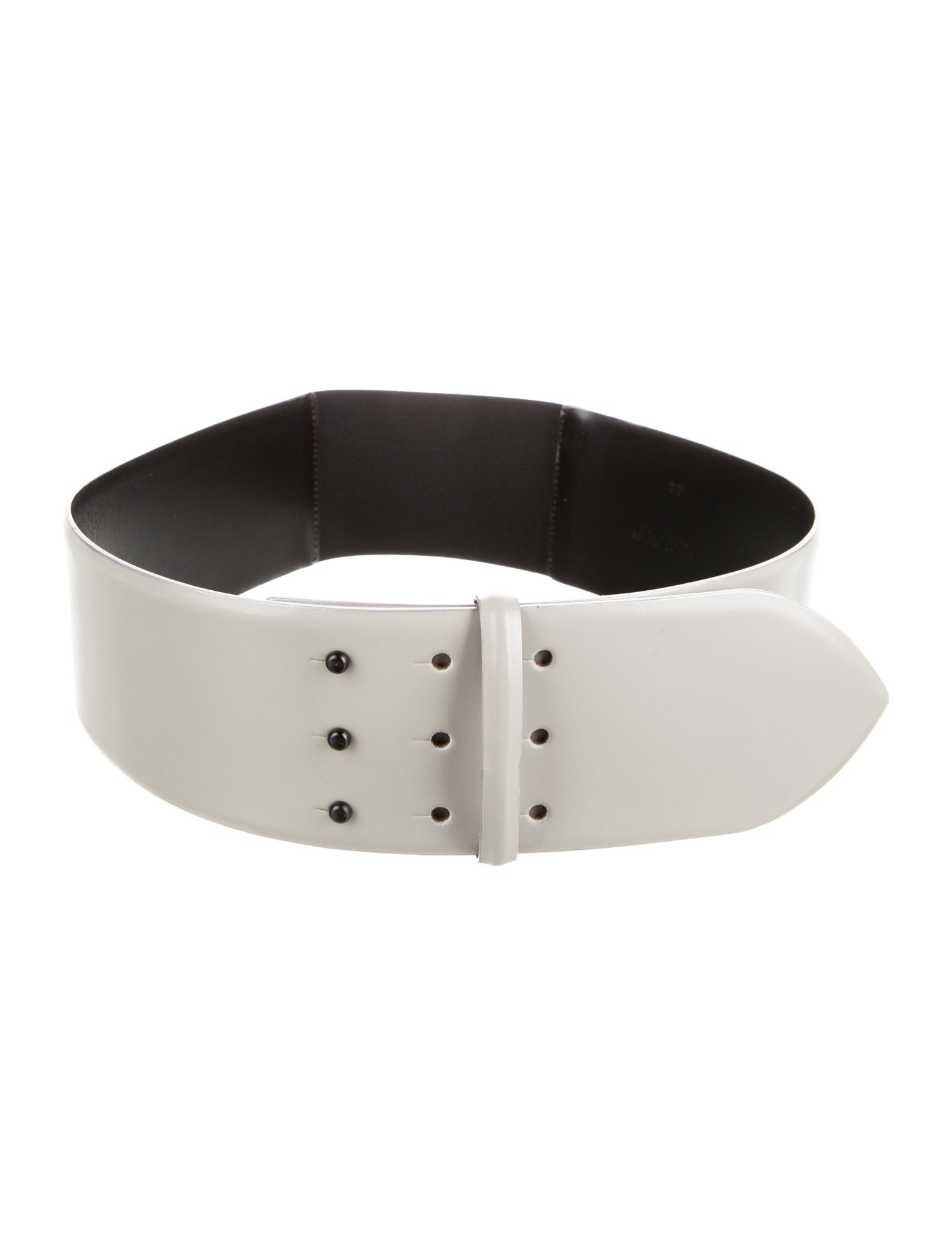 Ter et Bantine Wide Leather Waist Belt