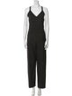 Ter et Bantine Virgin Wool V-Neck Jumpsuit
