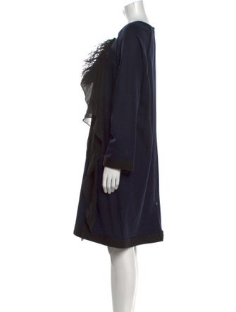 Ter et Bantine Virgin Wool Knee-Length Dress