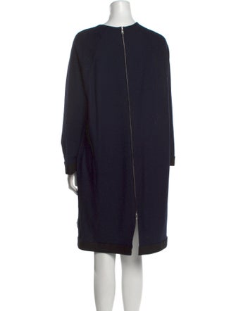Ter et Bantine Virgin Wool Knee-Length Dress
