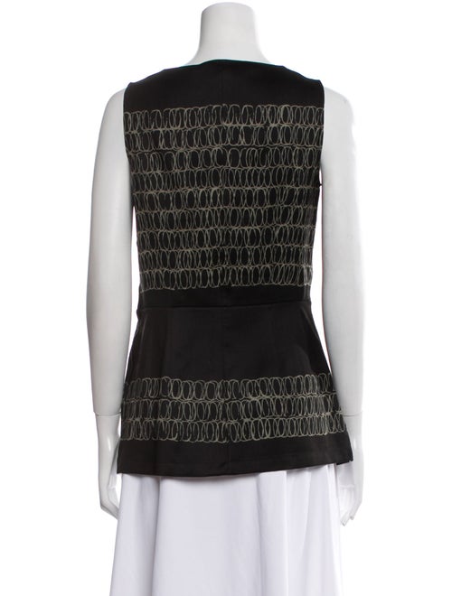 Ter et Bantine Wool Printed Top