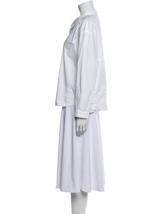 Ter et Bantine Mock Neck Long Sleeve Tunic