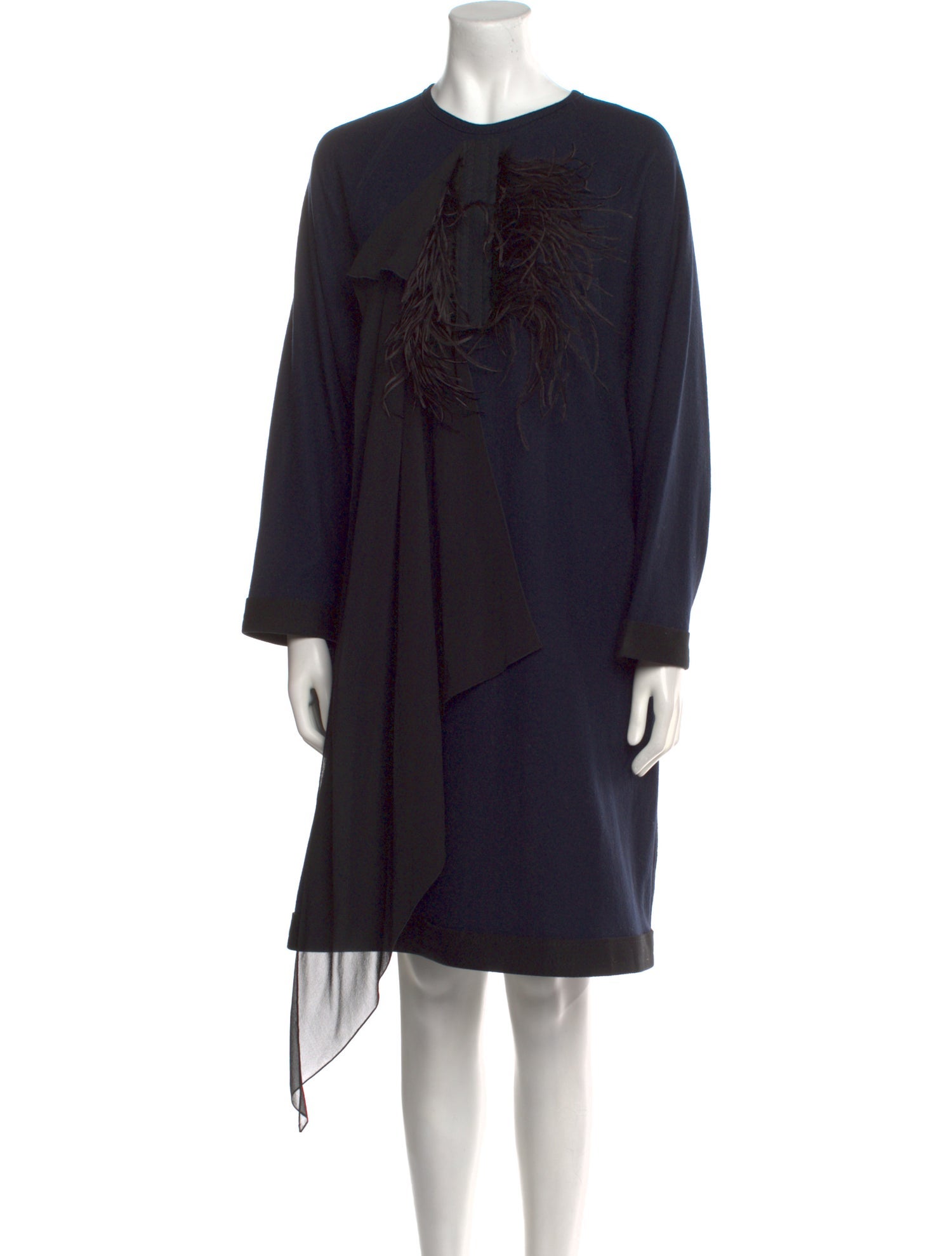 Ter et Bantine Virgin Wool Knee-Length Dress w/ Tags