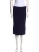 Ter et Bantine Virgin Wool Knee-Length Skirt