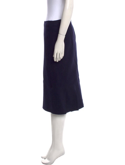 Ter et Bantine Virgin Wool Knee-Length Skirt