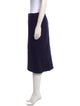 Ter et Bantine Virgin Wool Knee-Length Skirt