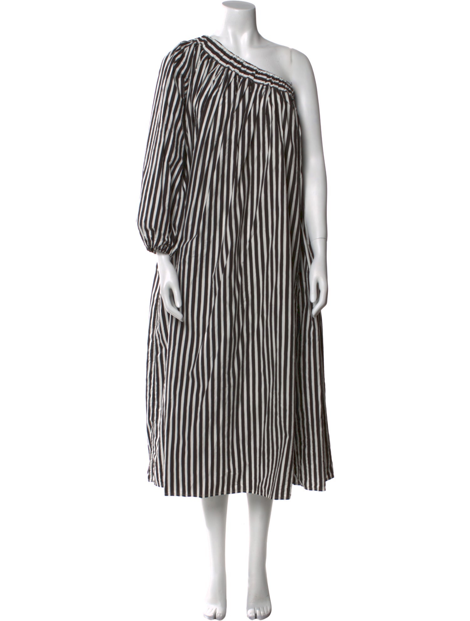Ter et Bantine Striped Knee-Length Dress