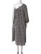 Ter et Bantine Striped Knee-Length Dress