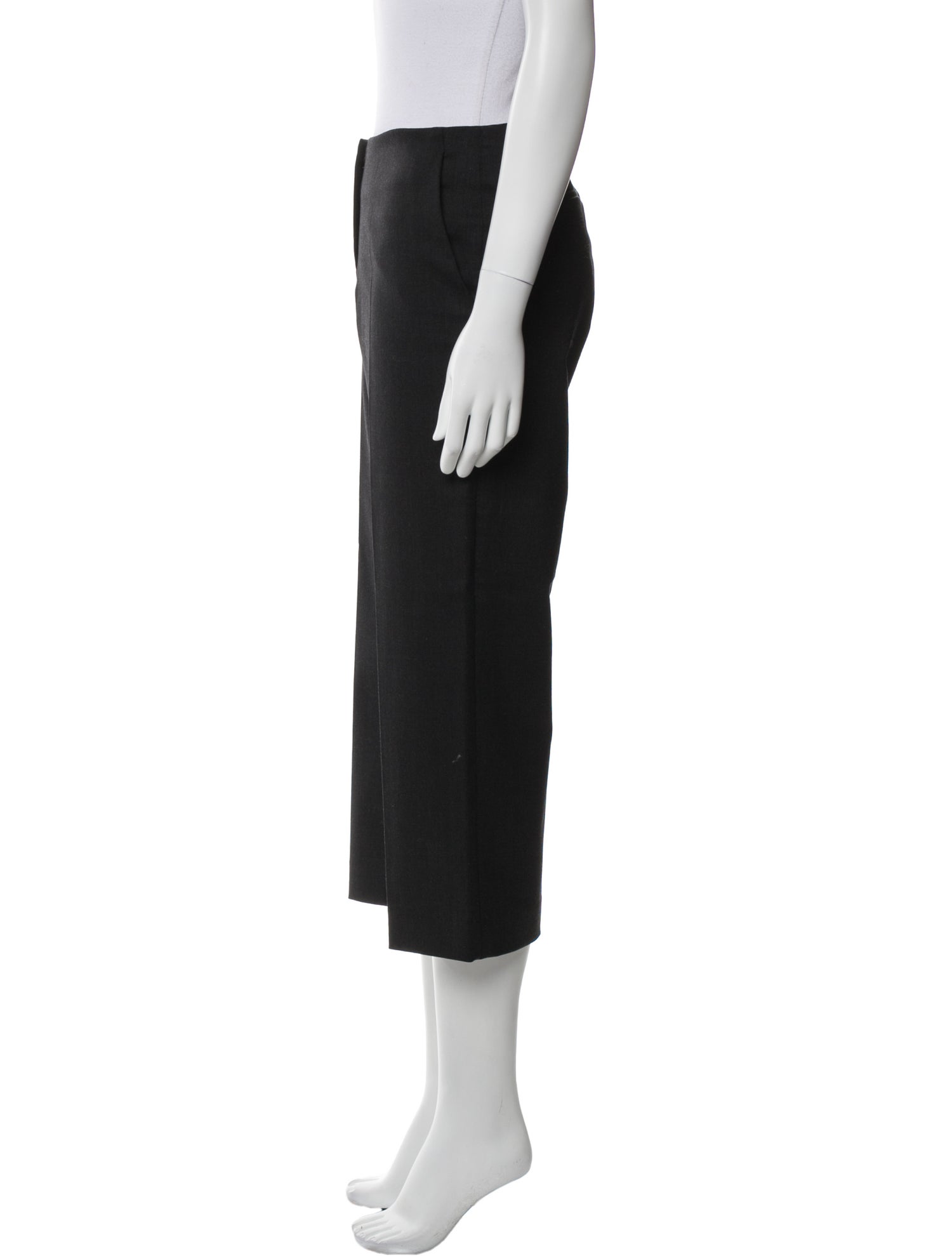 Ter et Bantine Virgin Wool Wide Leg Pants