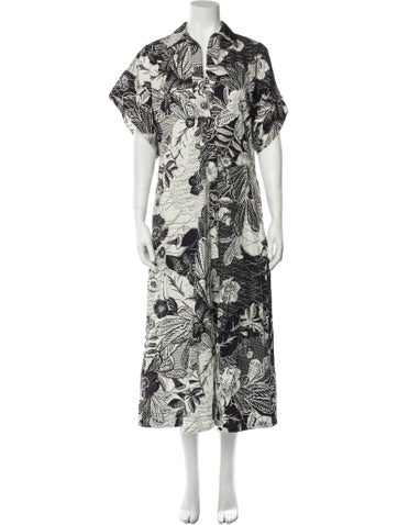Tessa Dresses Floral Print Long Dress M