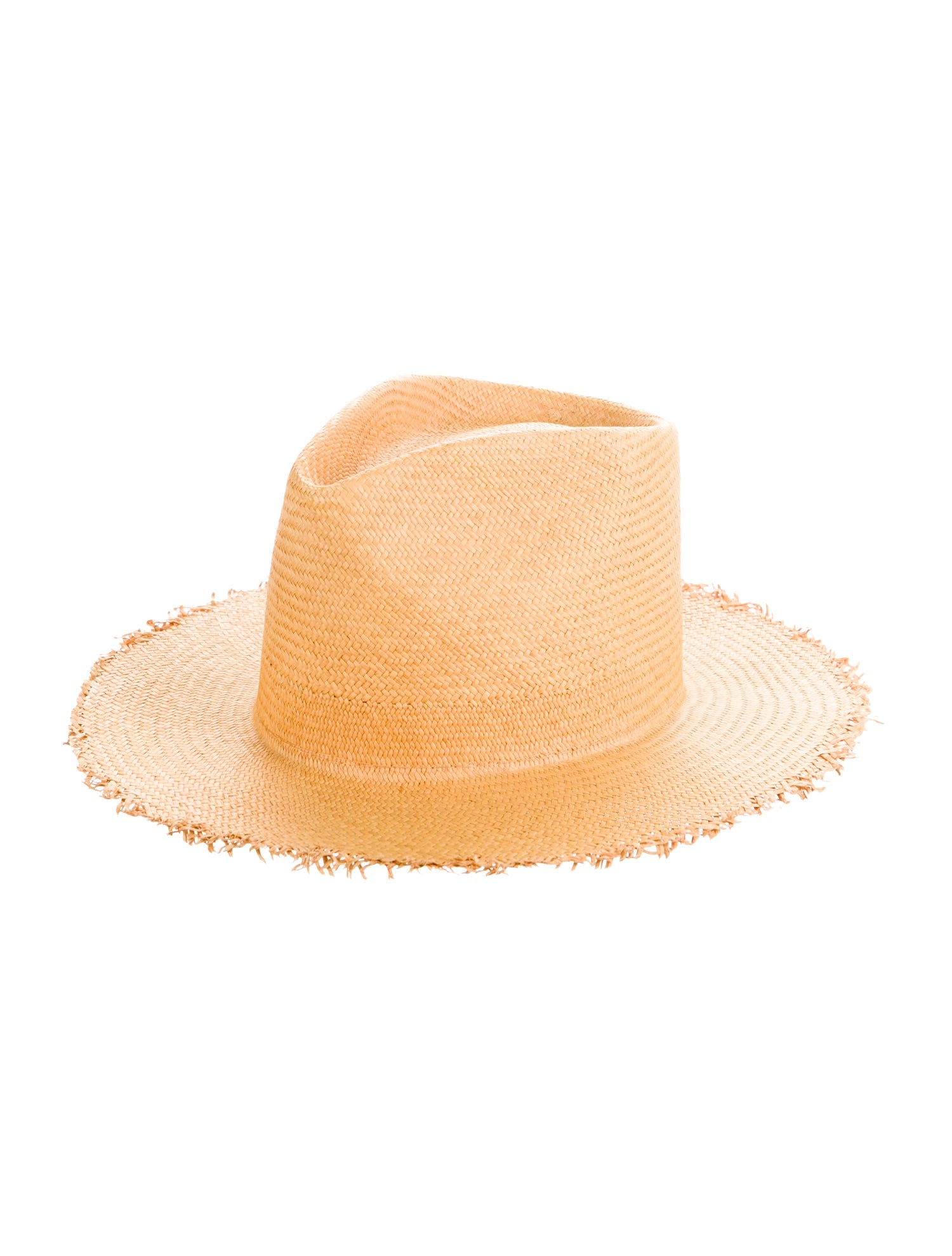 Teressa Foglia tan Straw hat