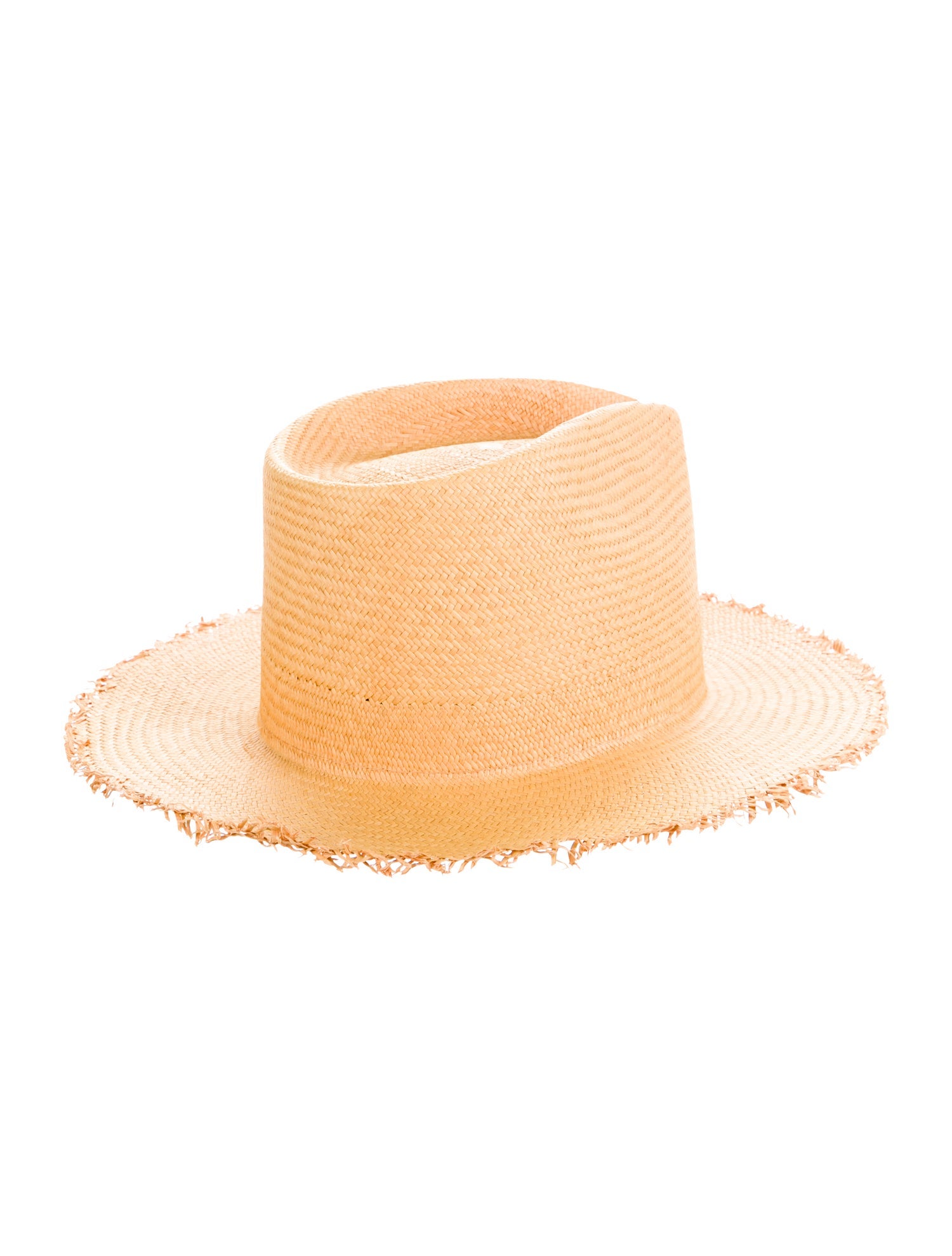 Teressa Foglia tan Straw hat