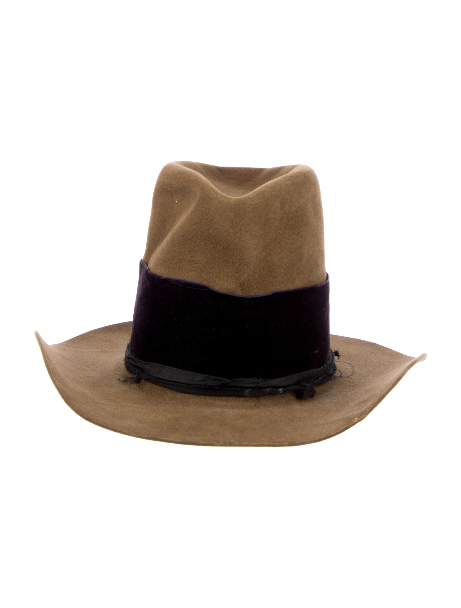 Teressa Foglia Suede Top Hat