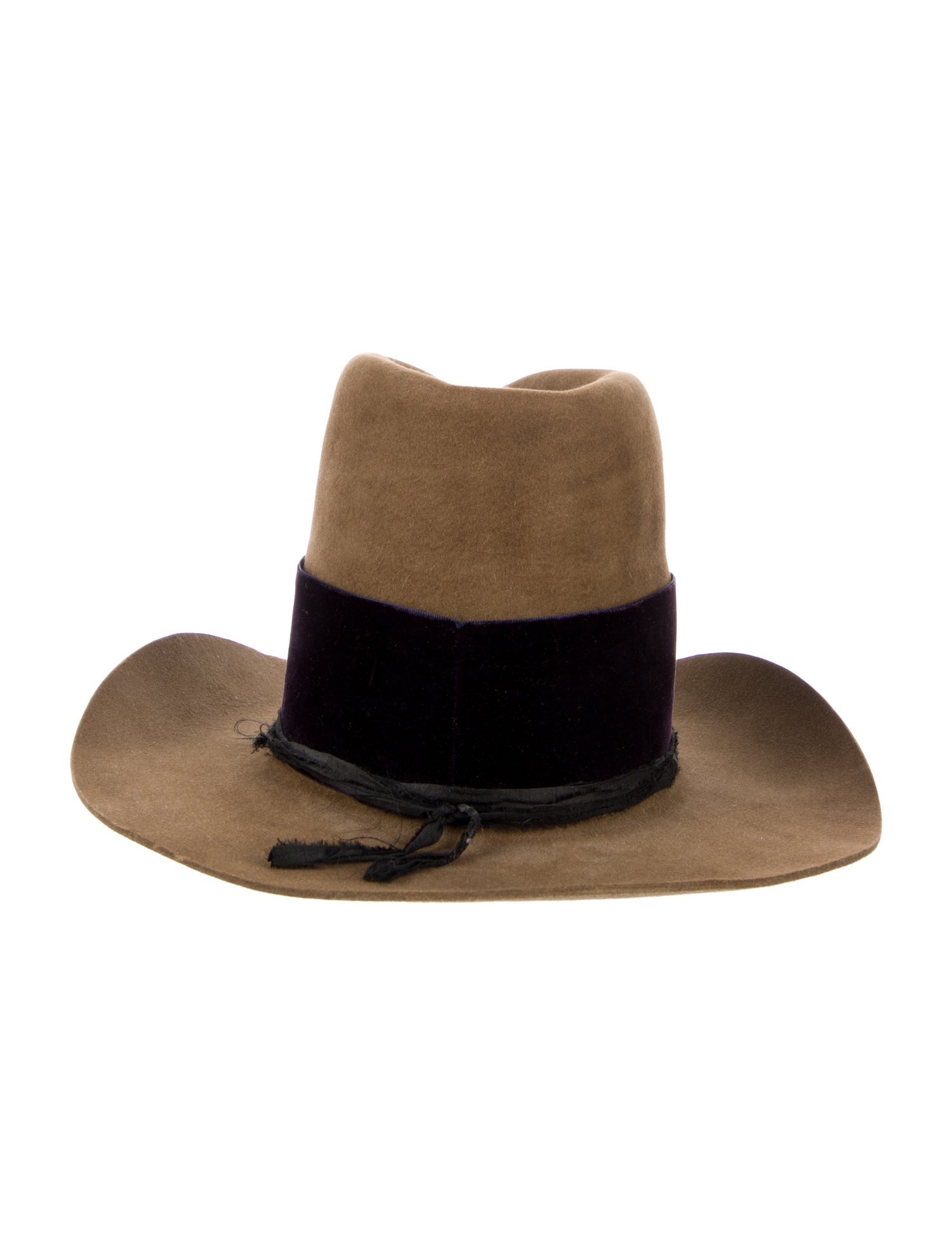Teressa Foglia Suede Top Hat