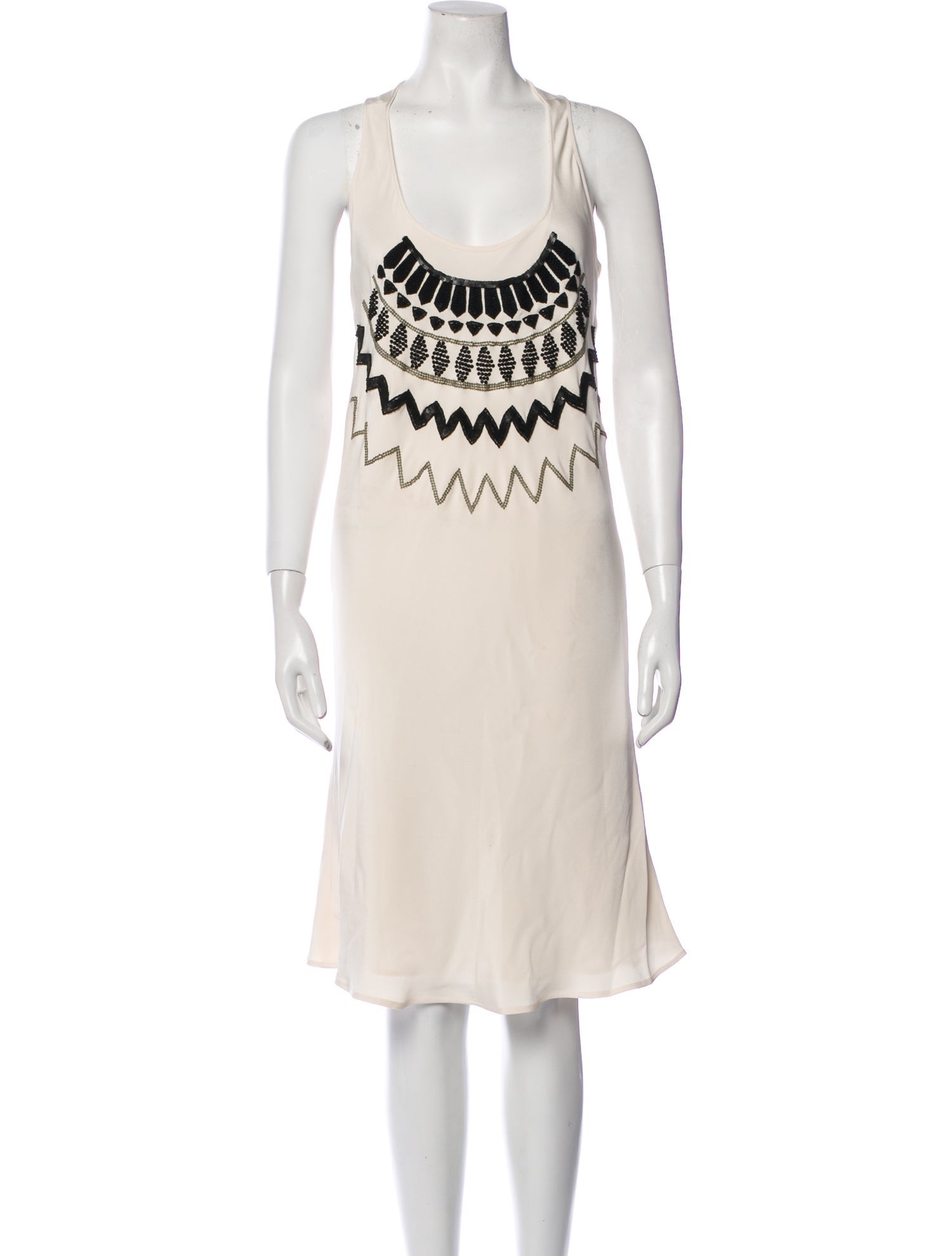 Tess Giberson Linen Midi Length Dress