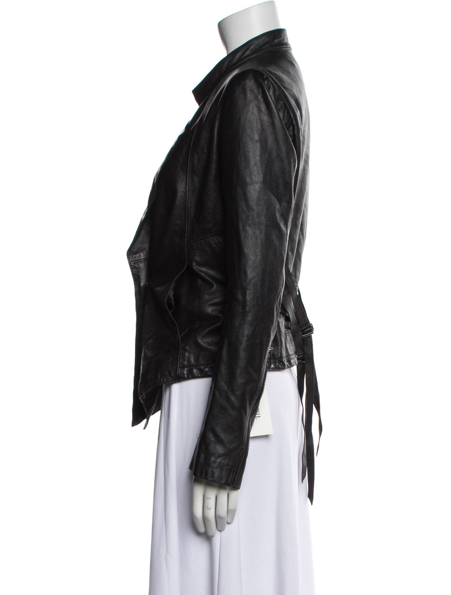 Tess Giberson Leather Biker Jacket