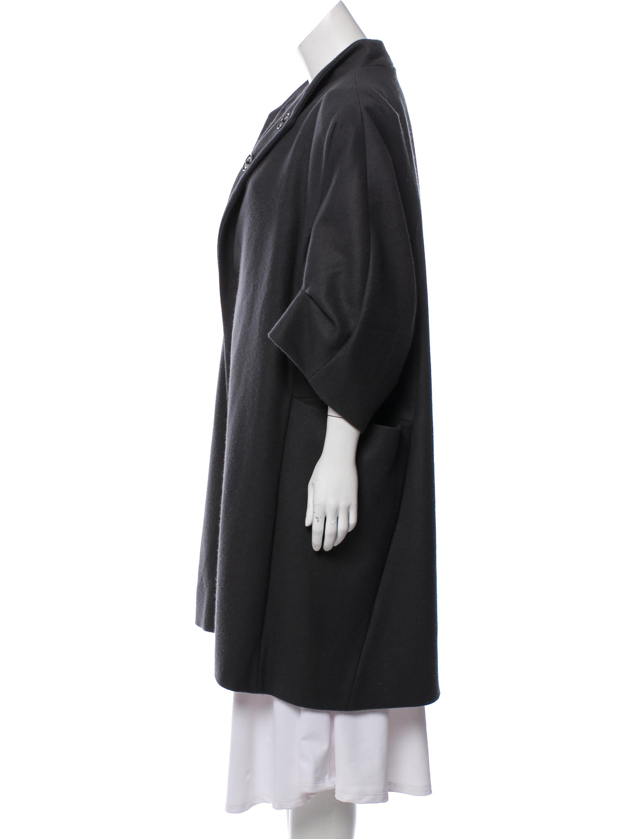 Toogood The Oil Rigger Wool Long Coat w/ Tags - Grey Coats