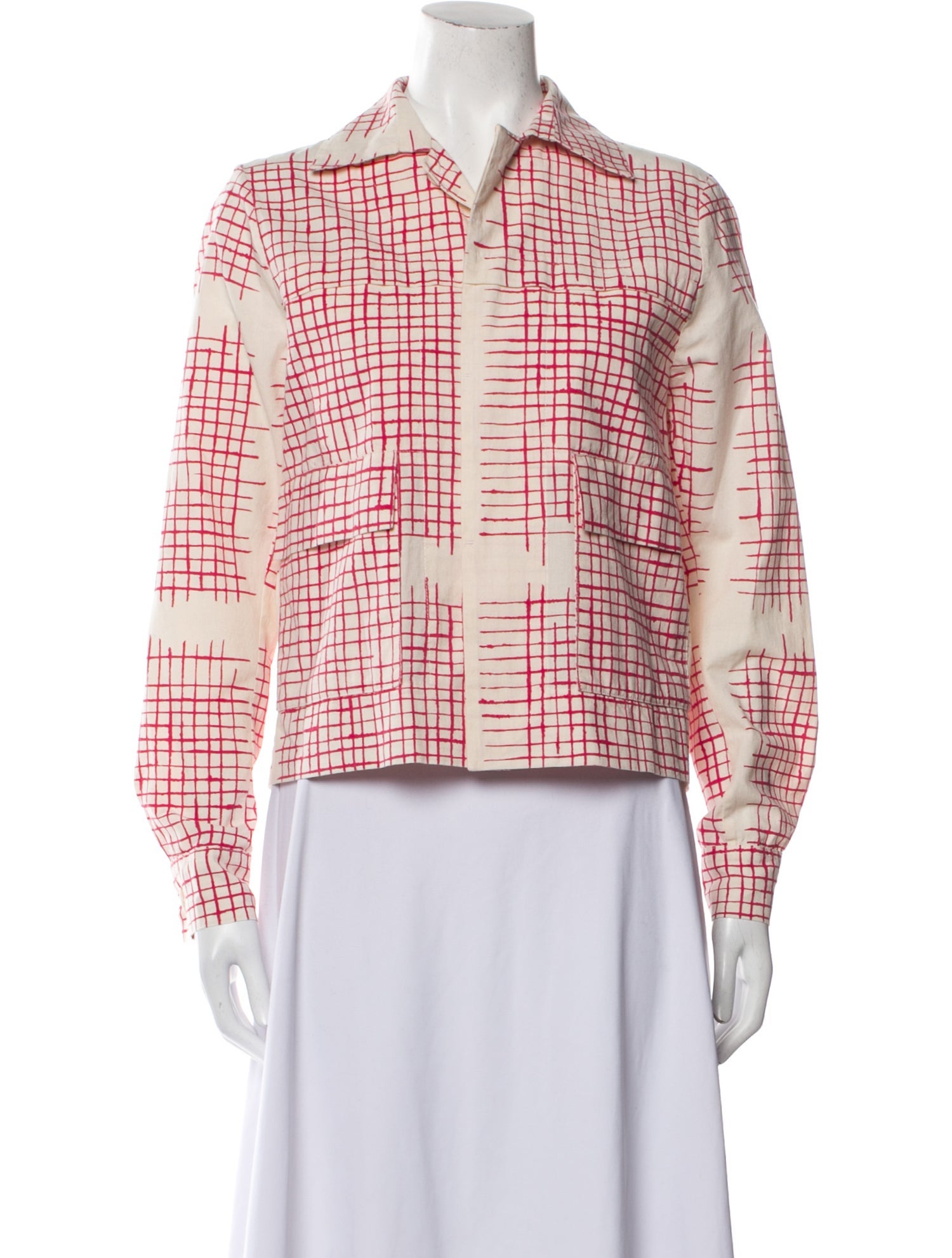 Toogood Plaid Print Jacket