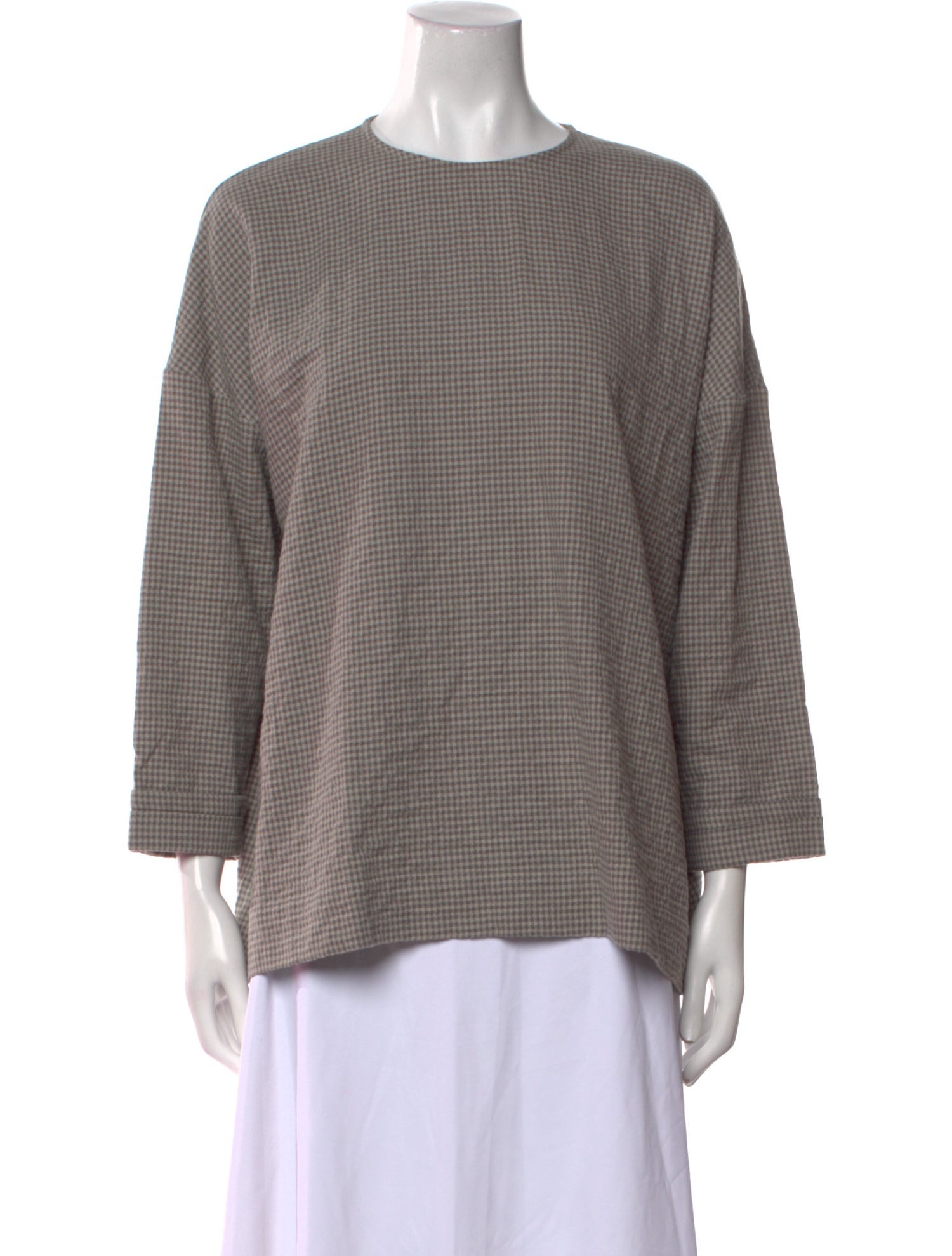 Toogood Crew Neck Three-Quarter Sleeve Blouse w/ Tags