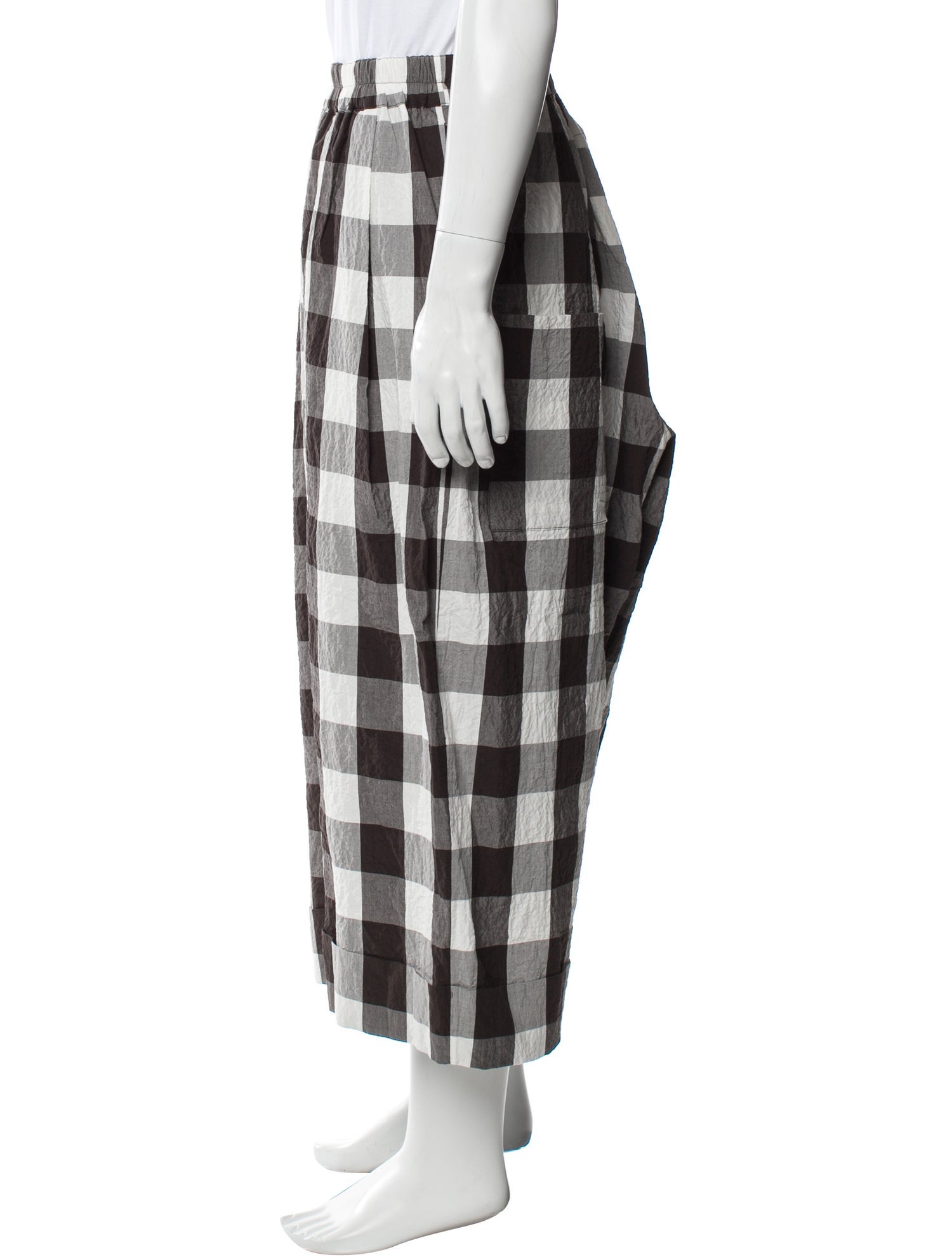 Toogood Plaid Print Pants w/ Tags