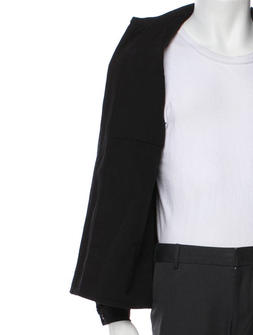 Toogood Mock Neck Long Sleeve Button-Up Top