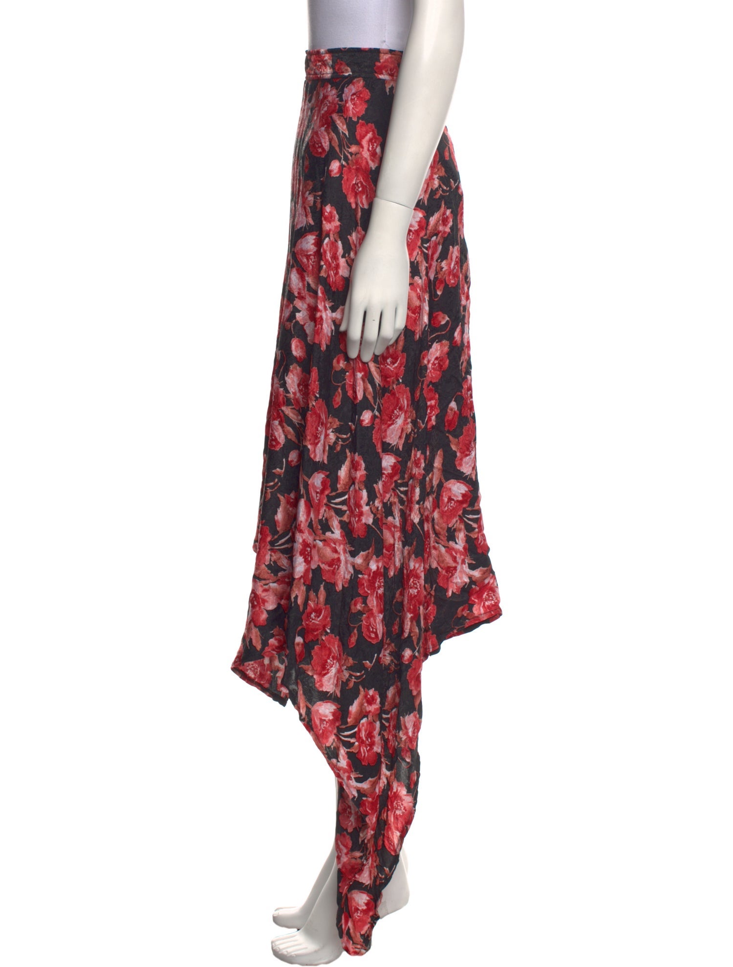 Thebe Magugu Floral Print Long Skirt